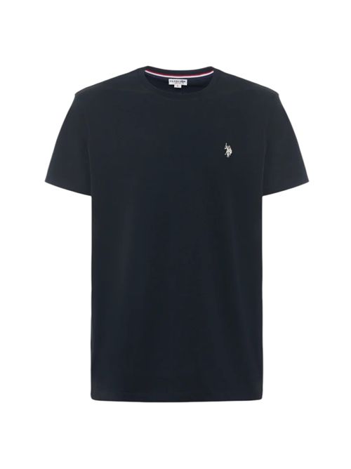 T-shirt girocollo in cotone heavy jersey U.S. POLO ASSN | US44154003199