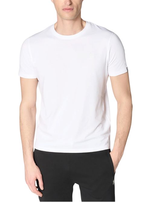 T-shirt girocollo in cotone stretch U.S. POLO ASSN | US44154004101