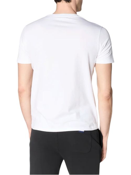 T-shirt girocollo in cotone stretch U.S. POLO ASSN | US44154004101