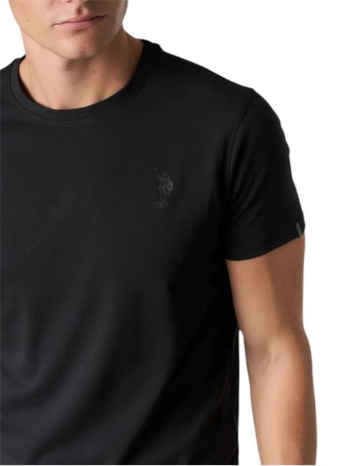 T-shirt girocollo in cotone stretch U.S. POLO ASSN | US44154004199