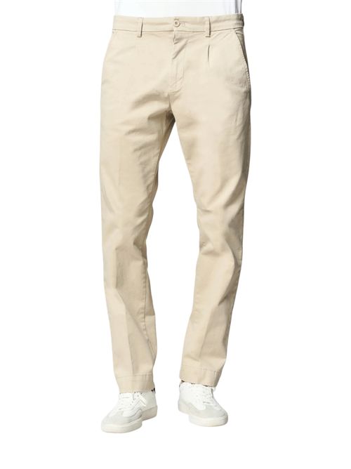 Pantalone chino con pinces in cotone stretch U.S. POLO ASSN | US44159003126