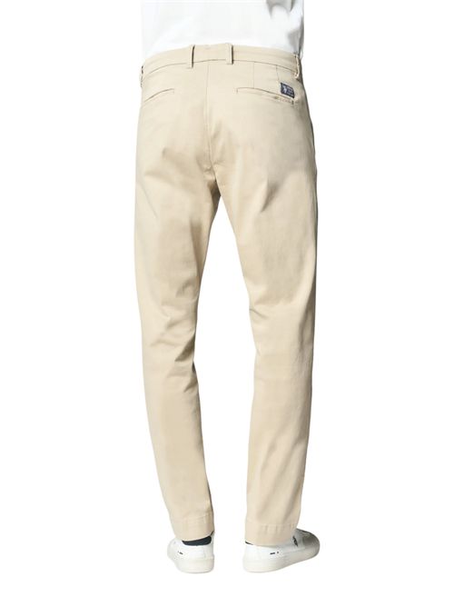 Pantalone chino con pinces in cotone stretch U.S. POLO ASSN | US44159003126
