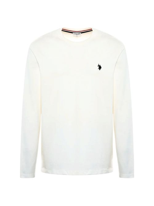 T-shirt uomo a maniche lunghe in cotone U.S. POLO ASSN | US44168002101