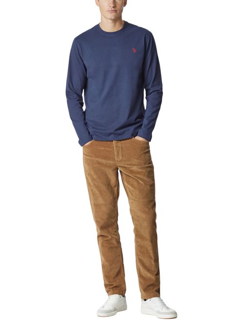 T-shirt uomo a maniche lunghe in cotone U.S. POLO ASSN | US44168002177