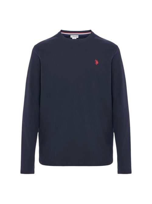 T-shirt uomo a maniche lunghe in cotone U.S. POLO ASSN | US44168002177