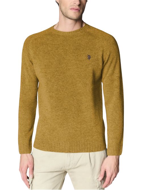 Maglia girocollo in misto cotone e cashmere U.S. POLO ASSN | US44173002116