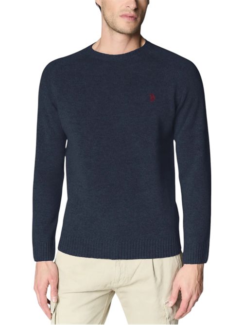 Maglia girocollo in misto cotone e cashmere U.S. POLO ASSN | US44173002177