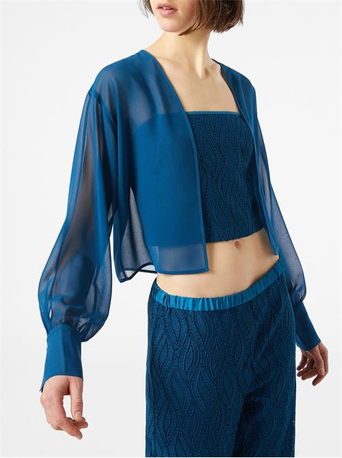 COPRISPALLE IN GEORGETTE PENNYBLACK | 24111910154