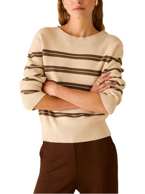 Maglia marinière a righe lamé PENNYBLACK | 26113610561