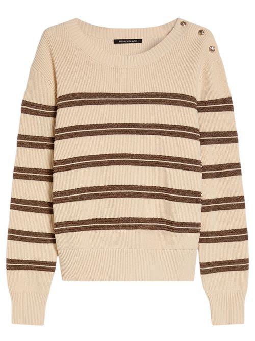 Maglia marinière a righe lamé PENNYBLACK | 26113610561