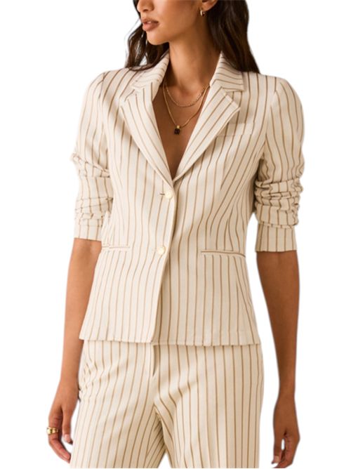 Blazer slim in jersey gessato PENNYBLACK | 26119111362