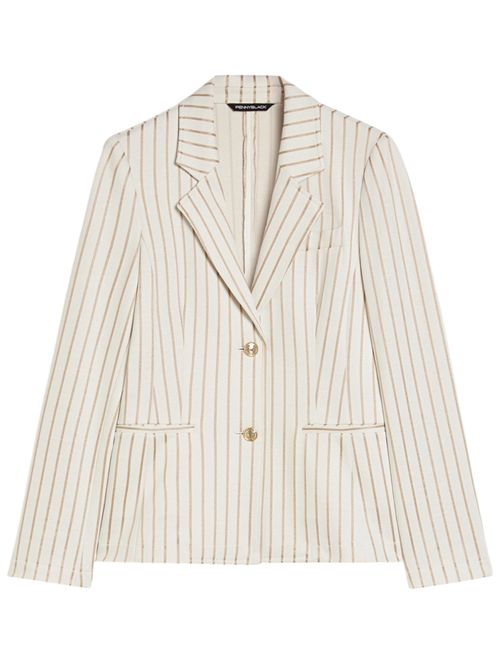 Blazer slim in jersey gessato PENNYBLACK | 26119111362