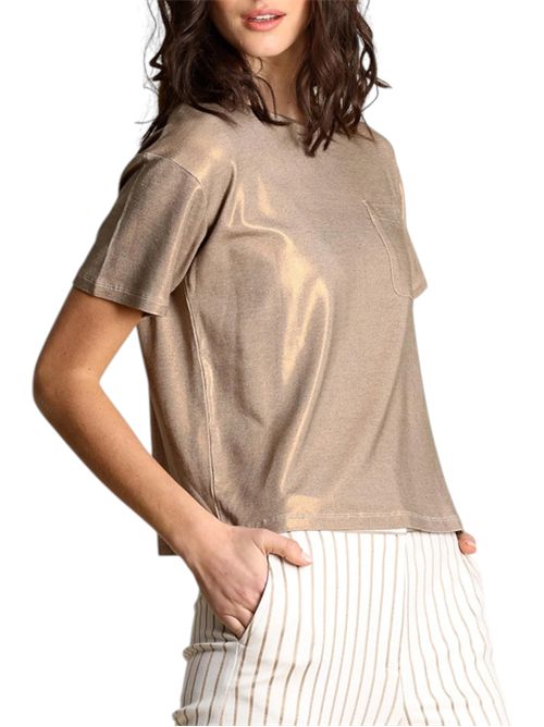 T-shirt in jersey laminato pbjgessati PENNYBLACK | 26119710462