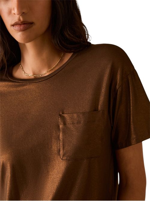 T-shirt in jersey laminato PENNYBLACK | 26119710463