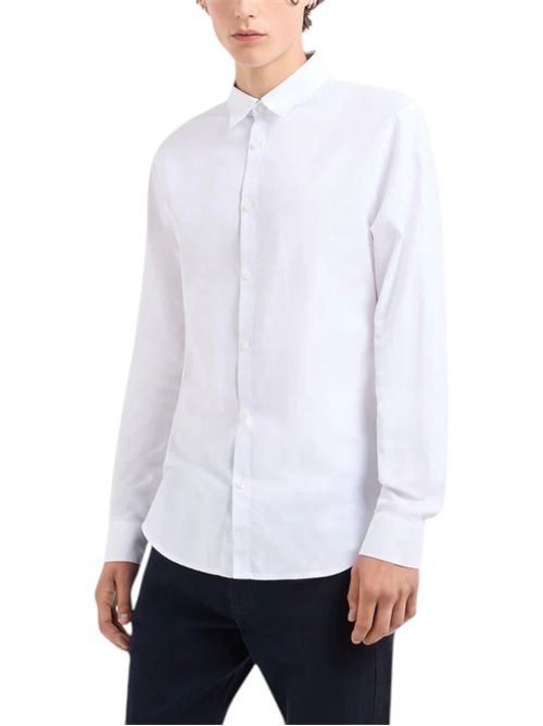 Camicia slim fit in cotone ARMANI EXCHANGE | 8NZCGB-Z8ANZ0130