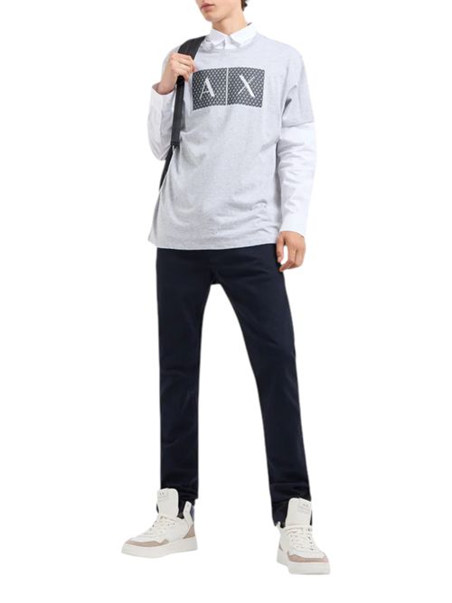 Camicia slim fit in cotone ARMANI EXCHANGE | 8NZCGB-Z8ANZ0130
