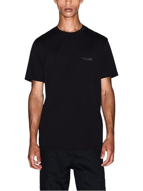 T-shirt con logo in jersey di cotone ARMANI EXCHANGE | XM001281-AF10361UC001