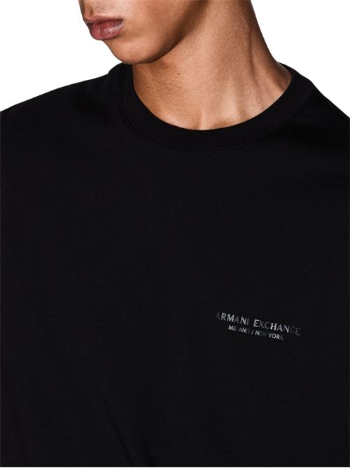 T-shirt con logo in jersey di cotone ARMANI EXCHANGE | XM001281-AF10361UC001