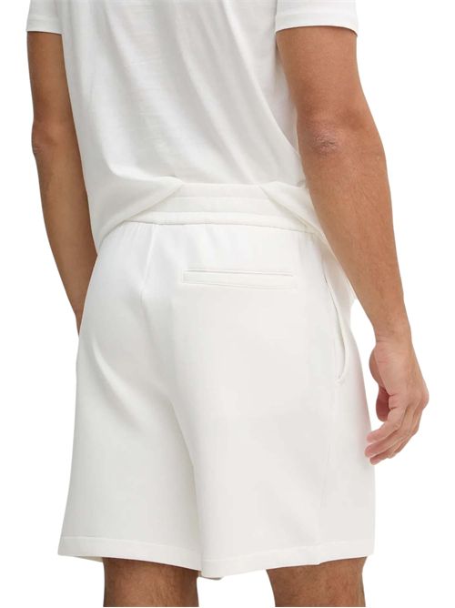 Bermuda in cotone tecnico con logo laterale ARMANI EXCHANGE | XM001773-AF10818U0009