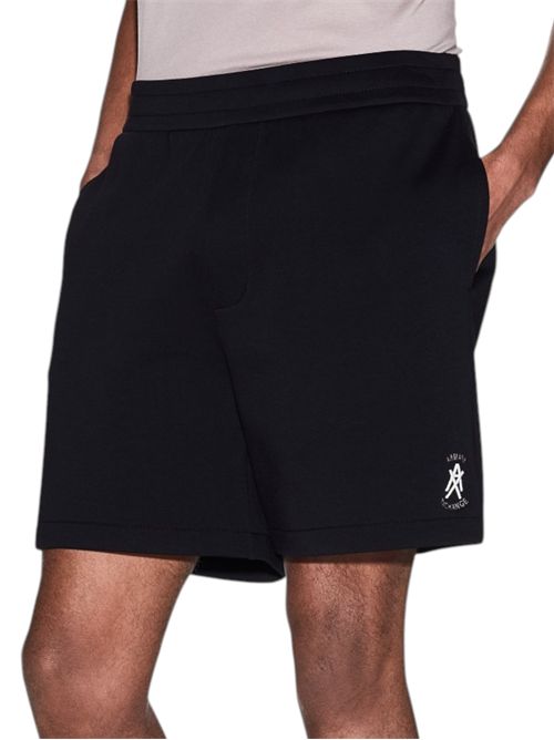 Bermuda in cotone tecnico con logo laterale ARMANI EXCHANGE | XM001773-AF10818UC001