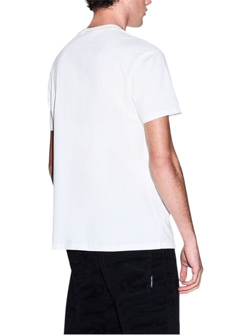 T-Shirt Regular Fit con patch logo ARMANI EXCHANGE | XM002178-AF12308U0009