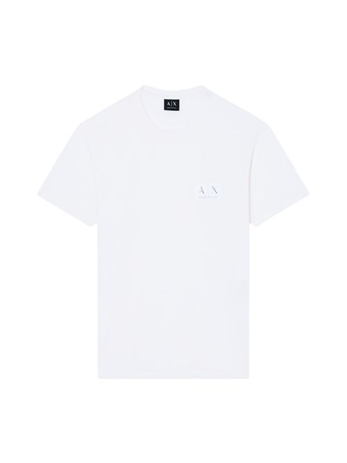 T-Shirt Regular Fit con patch logo ARMANI EXCHANGE | XM002178-AF12308U0009