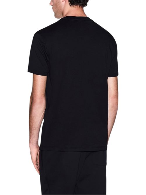 T-Shirt Regular Fit con patch logo ARMANI EXCHANGE | XM002178-AF12308UC001