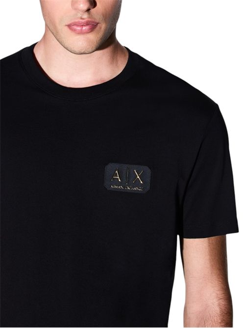 T-Shirt Regular Fit con patch logo ARMANI EXCHANGE | XM002178-AF12308UC001