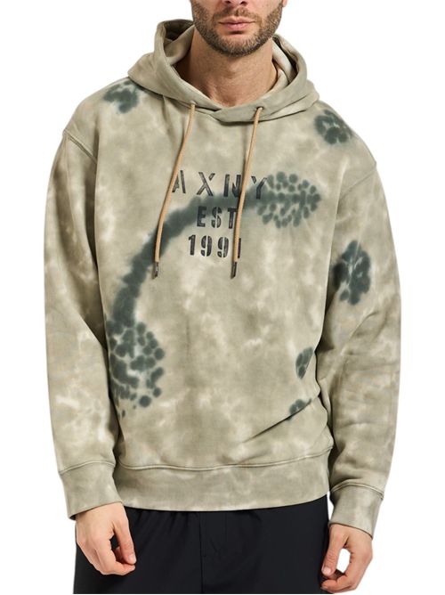 Felpa con cappuccio in cotone ARMANI EXCHANGE | XM002366-AF16281F8190