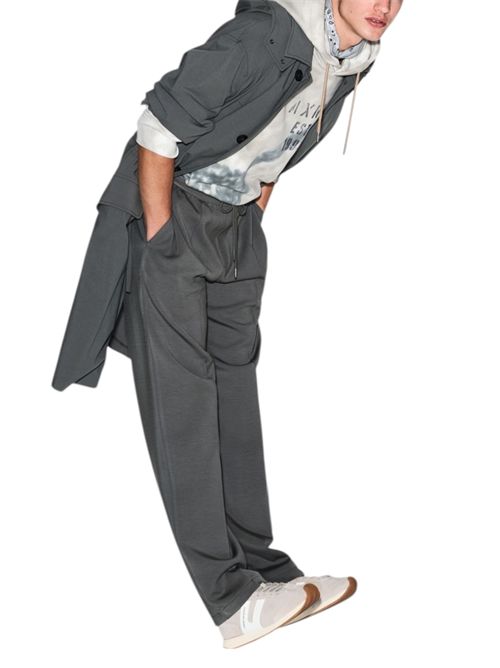 Felpa con cappuccio in cotone ARMANI EXCHANGE | XM002366-AF16281F8190