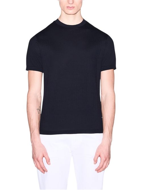 Maglia Tricot Lavorazione a Coste in Cotone ARMANI EXCHANGE | XM002439-AF22249UB101
