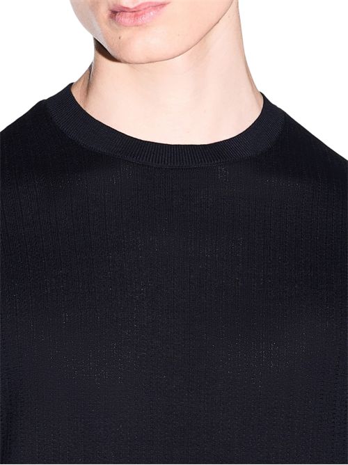 Maglia Tricot Lavorazione a Coste in Cotone ARMANI EXCHANGE | XM002439-AF22249UB101