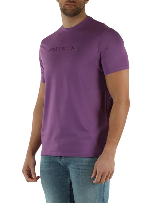 T-shirt Slim Fit in Jersey di Cotone ARMANI EXCHANGE | XM002467-AF10356UA151