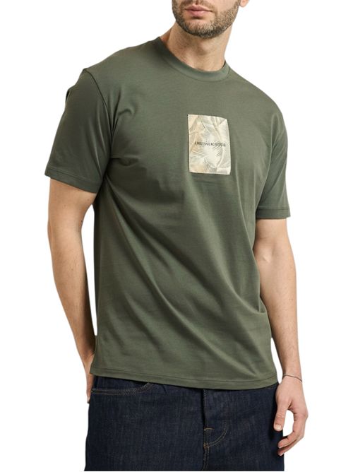 T-shirt Regular Fit in Jersey di Cotone ARMANI EXCHANGE | XM002501-AF10356U8144