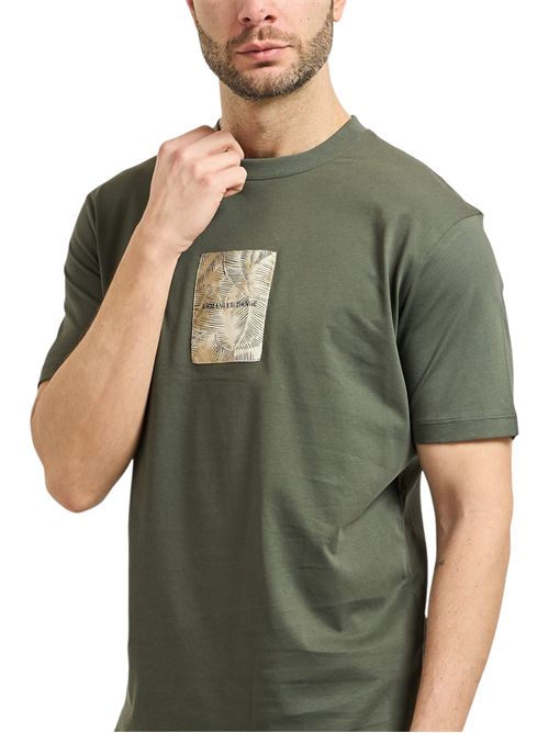T-shirt Regular Fit in Jersey di Cotone ARMANI EXCHANGE | XM002501-AF10356U8144