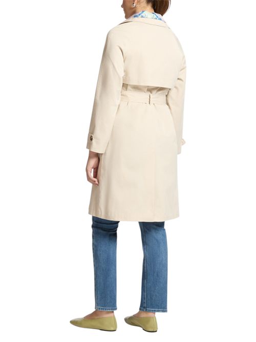 Trench doppiopetto in gabardina ELENA MIRO | F244P000187N02