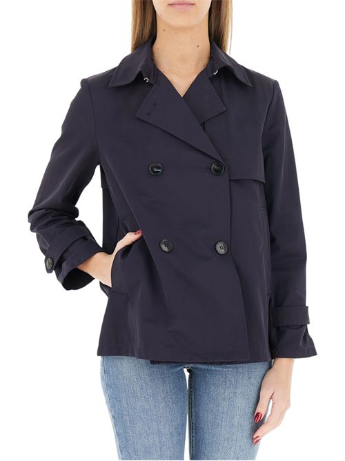 Trench doppiopetto in gabardina antigoccia emmpelota EMME MARELLA | 2615021091008