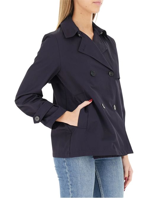 Trench doppiopetto in gabardina antigoccia emmpelota EMME MARELLA | 2615021091008