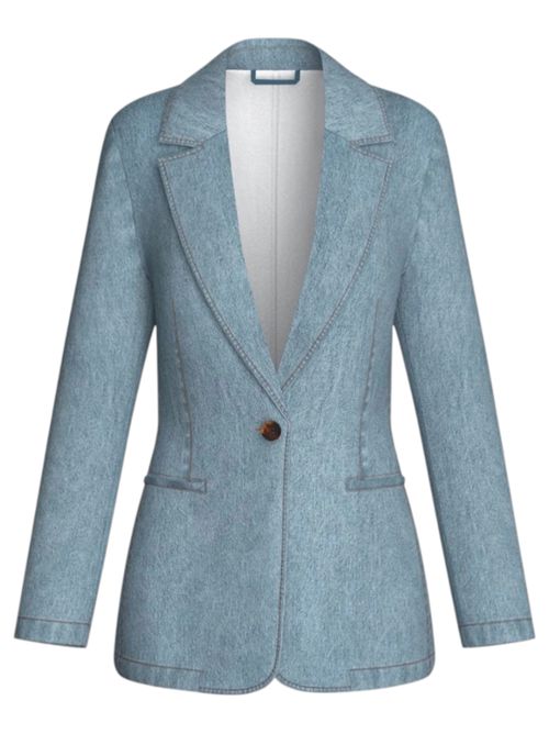 Blazer in denim EMME MARELLA | 2615041021001