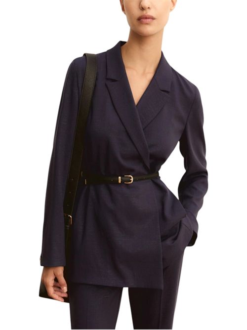 Giacca in viscosa e lamè emmcentro EMME MARELLA | 2615041071005