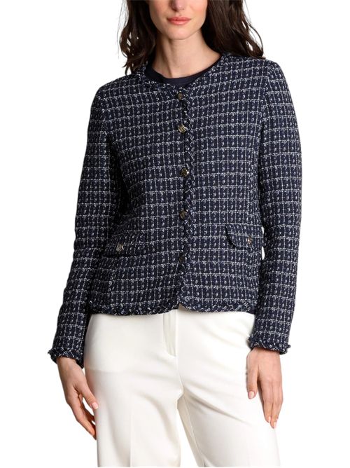 Giacca semi aderente in stuoia emmribes EMME MARELLA | 2615041081003