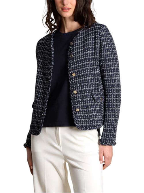 Giacca semi aderente in stuoia emmribes EMME MARELLA | 2615041081003