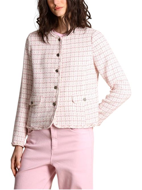 Giacca semi aderente in stuoia emmribes EMME MARELLA | 2615041081005