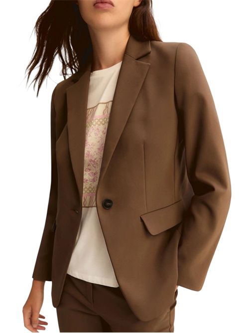 Giacca in monopetto stretch EMME MARELLA | 2615041121003