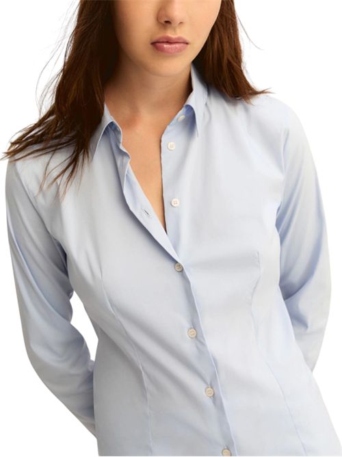 Camicia in popeline stretch emmtempo EMME MARELLA | 2615111011003