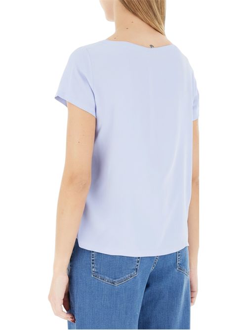 Blusa in crepe di misto seta emmcartone EMME MARELLA | 2615111021003