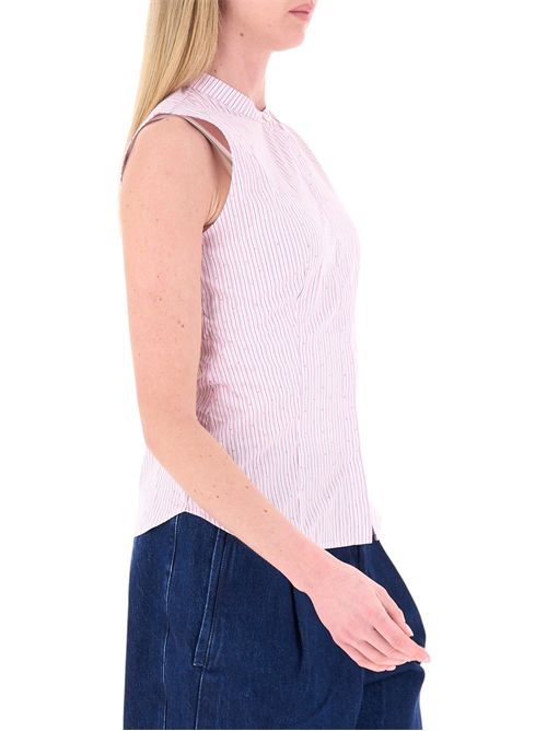 Camicia smanicata con strass emmgiuliva EMME MARELLA | 2615111061001