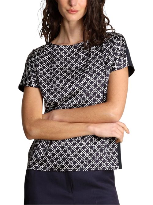 Blusa doppio materiale emmsansa EMME MARELLA | 2615111071002
