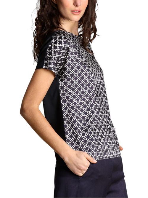 Blusa doppio materiale emmsansa EMME MARELLA | 2615111071002