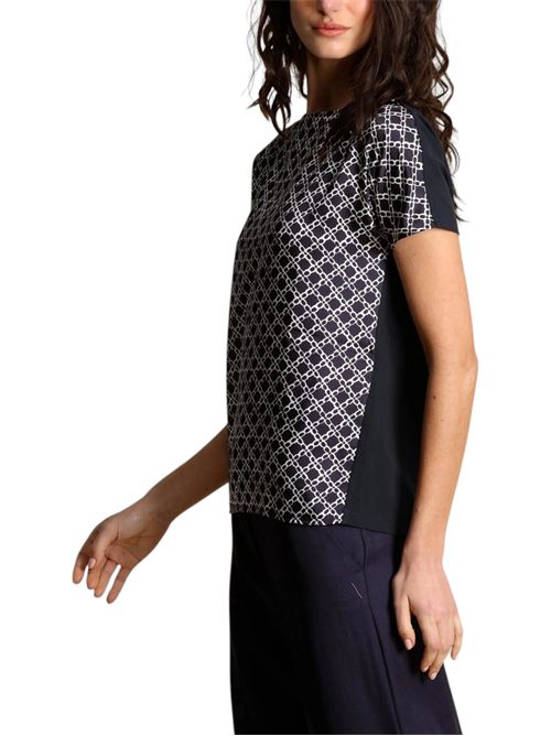 Blusa doppio materiale emmsansa EMME MARELLA | 2615111071002